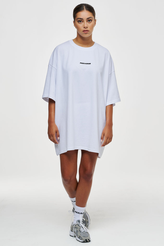 Golden Gate Logo Skirt Tee White Tees | Women Modern Reality Women 
