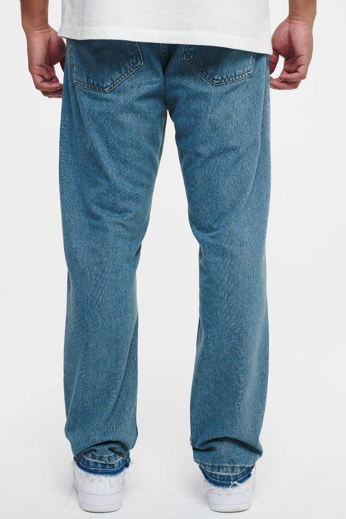 Cane Carpenter Jeans Washed Vintage Blue Jeans | Men Cold Hearted | Male 