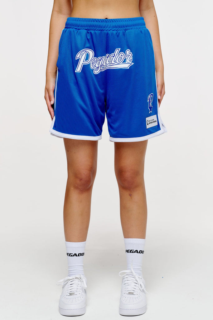 Vista Basketball Shorts Deep Blue Shorts | Women No Role Model Female 
