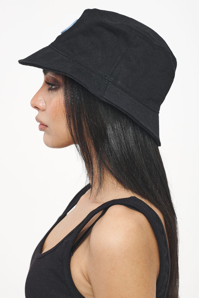 West Bucket Hat Black Headwear | Women Trust The Process | Women 