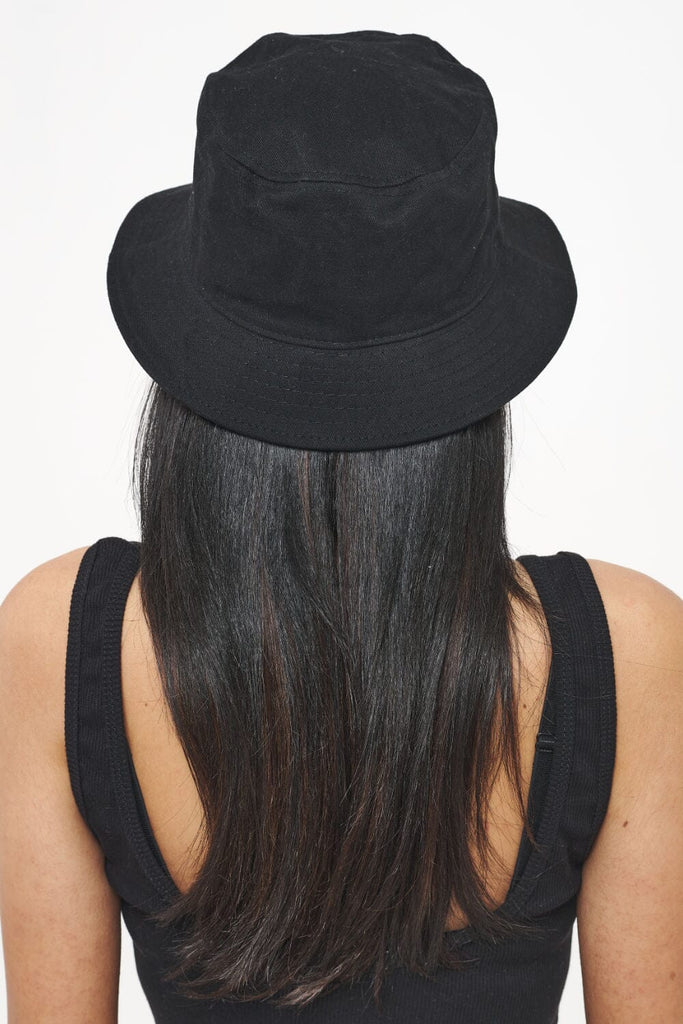 West Bucket Hat Black Headwear | Women Trust The Process | Women 