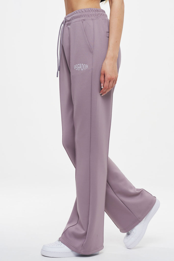 Nola Flared Track Pants Future Violet Bottoms | Women Ahead of Time Female 